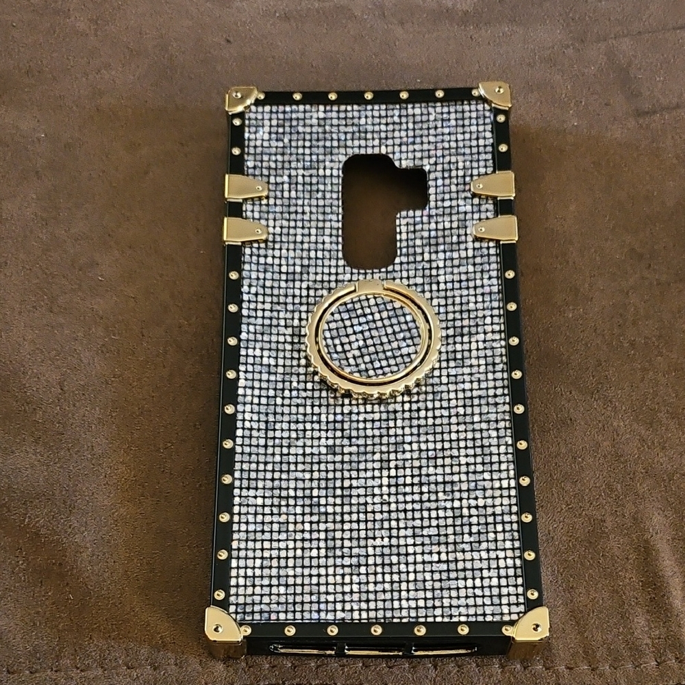 Samsung Gold and Silver Glitter Case